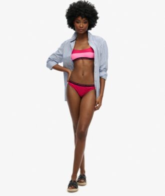 Elastische cheeky bikinibroek