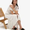 Espadrille-slippers met gekruiste bandjes