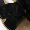 Espadrille-slippers met gekruiste bandjes