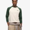 Essential Logo Baseball-shirt met lange mouwen Essential Logo Baseball-shirt met lange mouwen