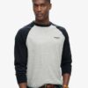 Essential Logo Baseball-shirt met lange mouwen Essential Logo Baseball-shirt met lange mouwen