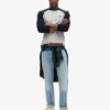 Essential Logo Baseball-shirt met lange mouwen Essential Logo Baseball-shirt met lange mouwen
