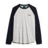 Essential Logo Baseball-shirt met lange mouwen Essential Logo Baseball-shirt met lange mouwen