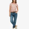 Essential Logo gestreept getailleerd T-shirt Essential Logo gestreept getailleerd T-shirt