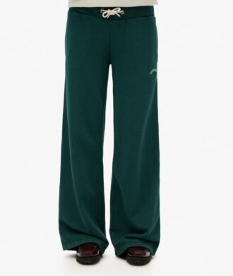 Essential Logo Joggers met wijde pijpen
