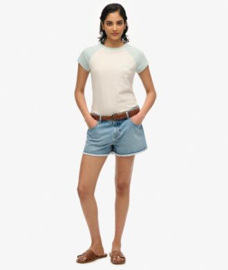 Essential Logo Raglan T-shirt van Organic Cotton