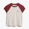 Essential Logo Raglan T-shirt van Organic Cotton Essential Logo Raglan T-shirt van Organic Cotton