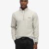 Essential Logo Sweatshirt met halve rits