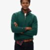 Essential Logo Sweatshirt met halve rits