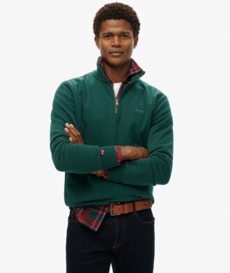 Essential Logo Sweatshirt met halve rits