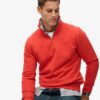 Essential Logo Sweatshirt met halve rits