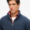 Essential Logo Sweatshirt met halve rits