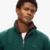 Essential Logo Sweatshirt met halve rits