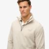 Essential Logo Sweatshirt met halve rits