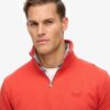Essential Logo Sweatshirt met halve rits