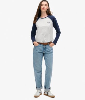 Essential Logo T-shirt met lange mouwen