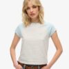Essential-raglan-T-shirt van Organic Cotton met logo Essential-raglan-T-shirt van Organic Cotton met logo