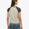 Essential-raglan-T-shirt van Organic Cotton met logo Essential-raglan-T-shirt van Organic Cotton met logo