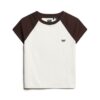 Essential-raglan-T-shirt van Organic Cotton met logo Essential-raglan-T-shirt van Organic Cotton met logo
