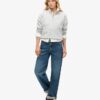 Essential Sweatshirt met halve rits