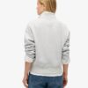 Essential Sweatshirt met halve rits