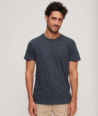 Essential T-shirt met klein logo van Organic Cotton