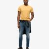 Essential T-shirt met klein logo van Organic Cotton