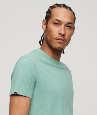 Essential T-shirt met klein logo van Organic Cotton