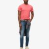 Essential T-shirt met klein logo van Organic Cotton