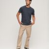 Essential T-shirt met klein logo van Organic Cotton