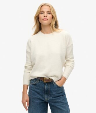 Essential trui met ronde hals