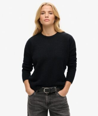 Essential trui met ronde hals