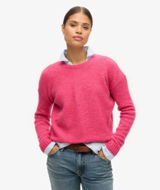Essential trui met ronde hals