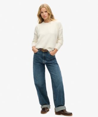 Essential trui met ronde hals