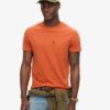 Essentieel gewassen T-shirt met zak