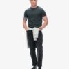 Essentieel gewassen T-shirt met zak