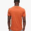 Essentieel gewassen T-shirt met zak