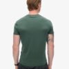 Essentieel gewassen T-shirt met zak