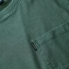 Essentieel gewassen T-shirt met zak