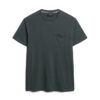 Essentieel gewassen T-shirt met zak