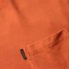 Essentieel gewassen T-shirt met zak