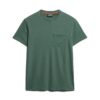 Essentieel gewassen T-shirt met zak