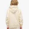 Essentiële oversized raglan-hoodie met rits en logo