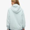 Essentiële oversized raglan-hoodie met rits en logo
