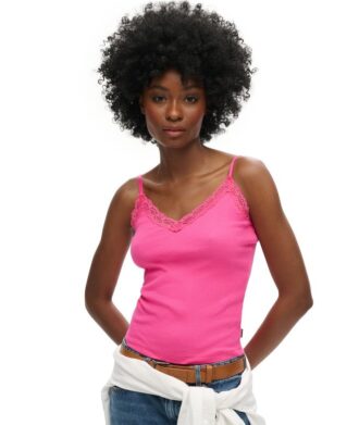 Essentiële rib-cami-top van Organic Cotton
