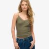 Essentiële rib-cami-top van Organic Cotton