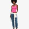 Essentiële rib-cami-top van Organic Cotton