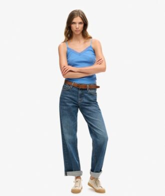 Essentiële rib-cami-top van Organic Cotton