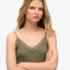 Essentiële rib-cami-top van Organic Cotton
