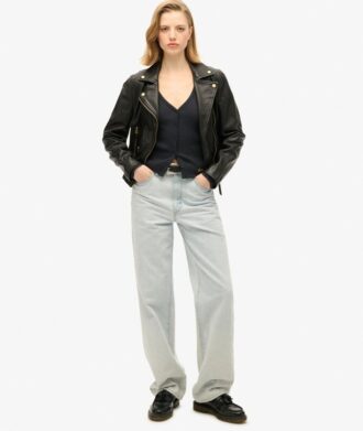 Essentiële top met lange mouwen en knoopsluiting
